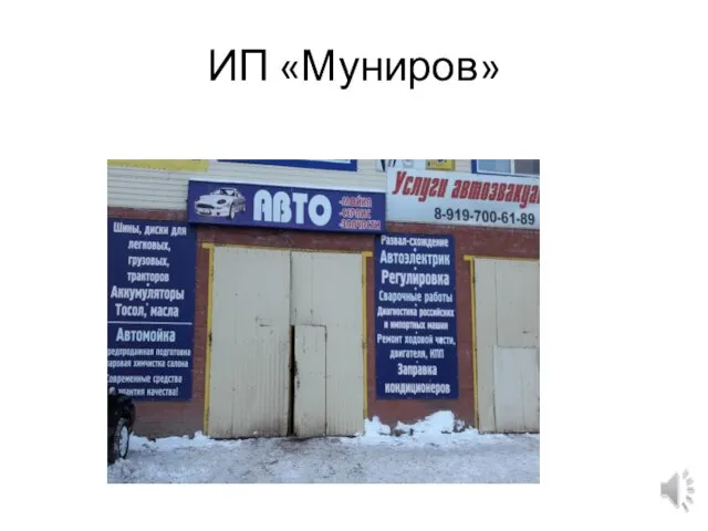 ИП «Муниров»