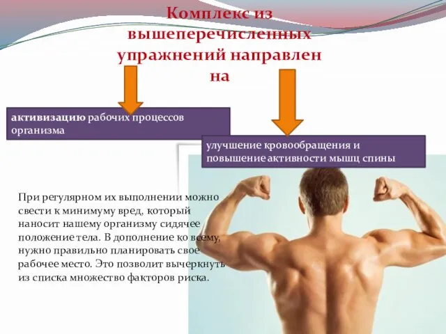 При регулярном их выполнении можно свести к минимуму вред, который наносит нашему