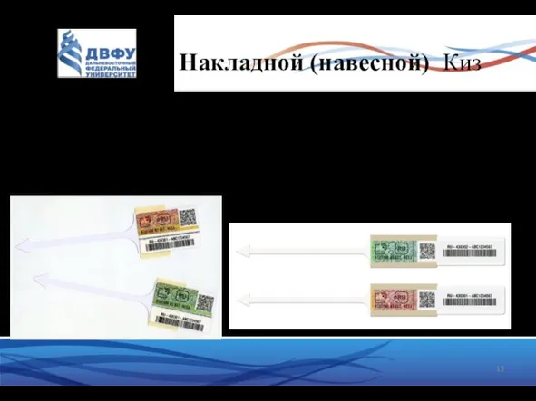 Накладной (навесной) Киз Накладной (навесной) вариант Киз - контрольный (идентификационный) знак на