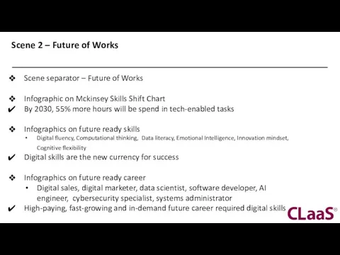 Scene 2 – Future of Works Scene separator – Future of Works