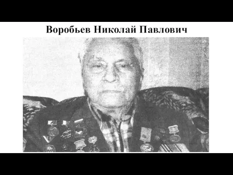 Воробьев Николай Павлович