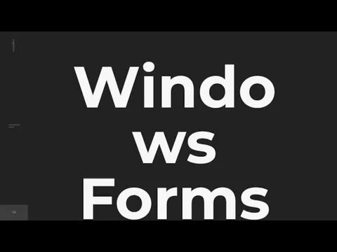 Windows Forms