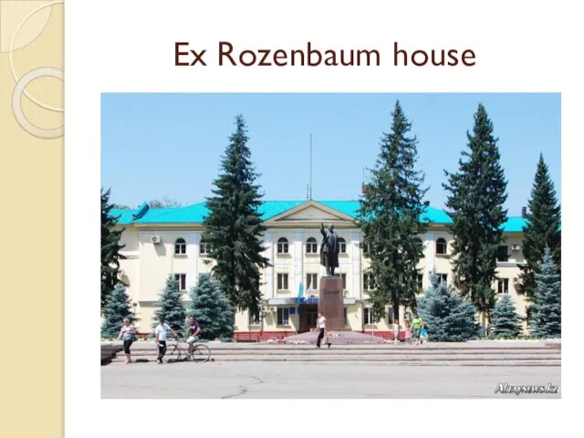 Ex Rozenbaum house