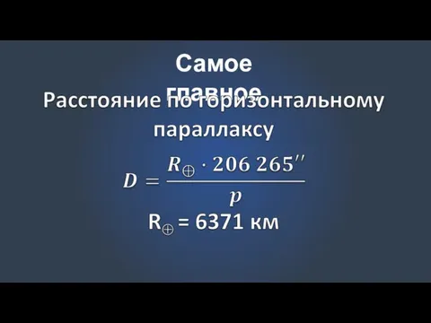 Самое главное