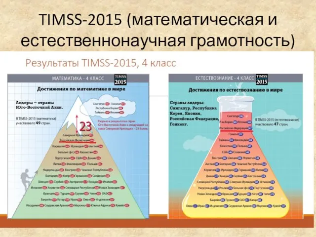 TIMSS-2015 (математическая и естественнонаучная грамотность)