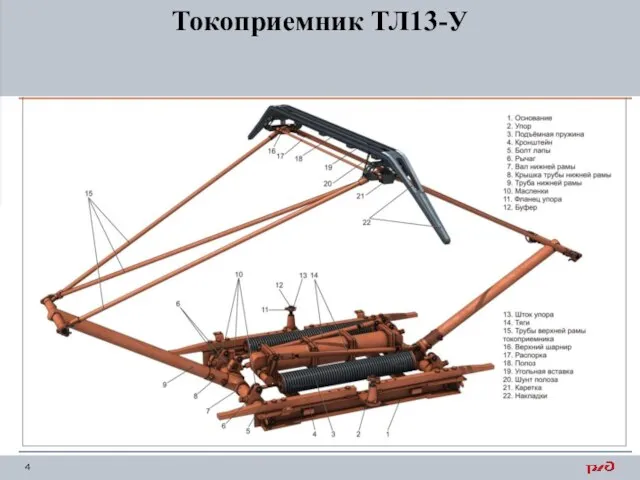 Токоприемник ТЛ13-У