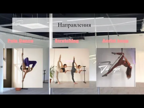 Направления Pole Dance Stretching Aerial hoop