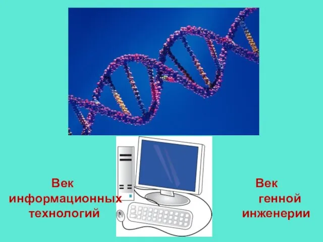 Век Век информационных генной технологий инженерии