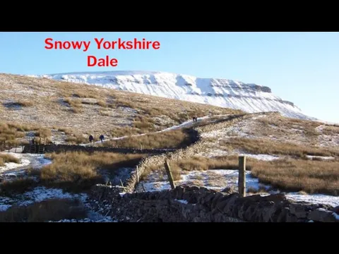 Snowy Yorkshire Dale