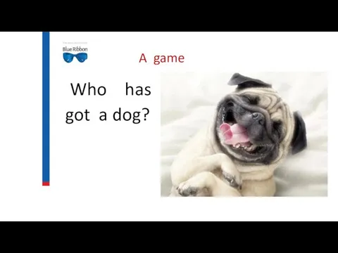A game Who has got a dog?