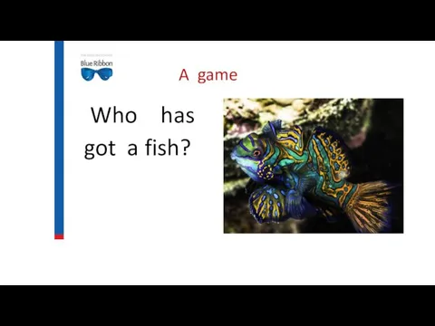 A game Who has got a fish?