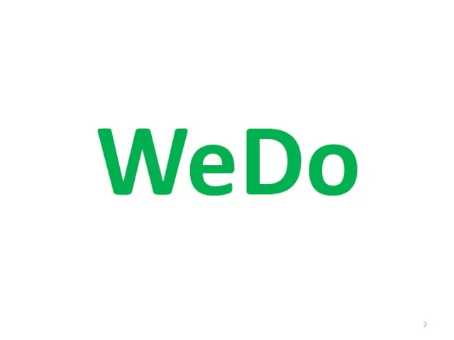WeDo