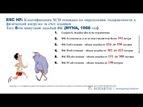 ESC HF: Классификация ХСН основана на определении толерантности к физической нагрузке за