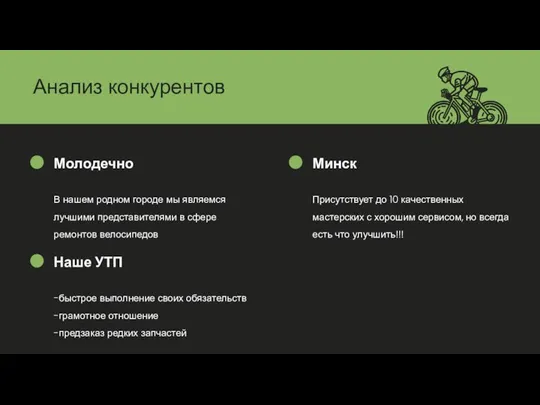 Анализ конкурентов