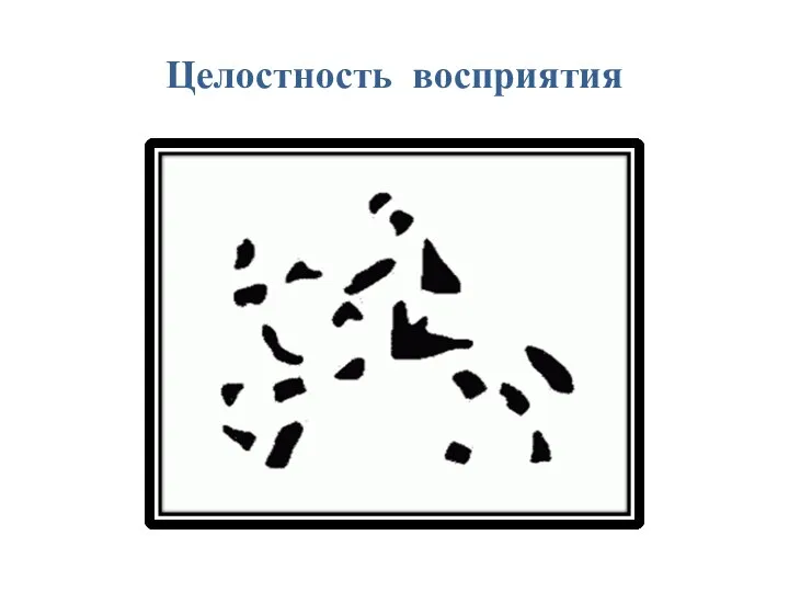 Целостность восприятия