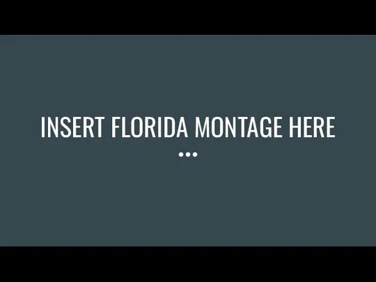 INSERT FLORIDA MONTAGE HERE