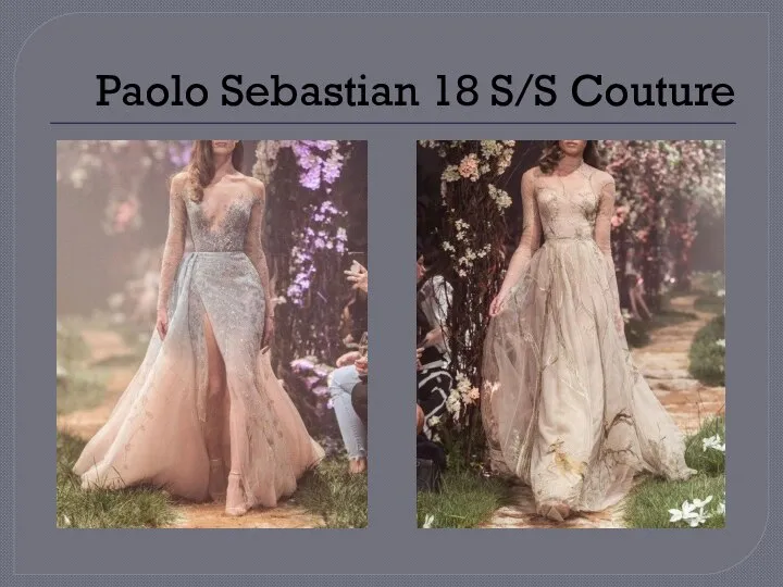 Paolo Sebastian 18 S/S Couture