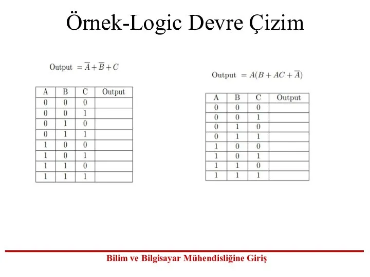 Örnek-Logic Devre Çizim