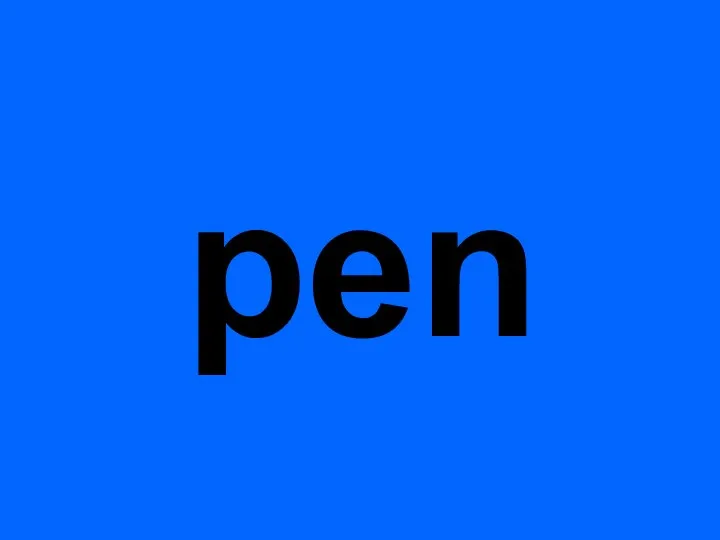 pen