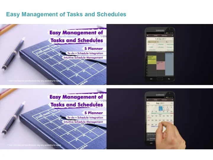 Easy Management of Tasks and Schedules