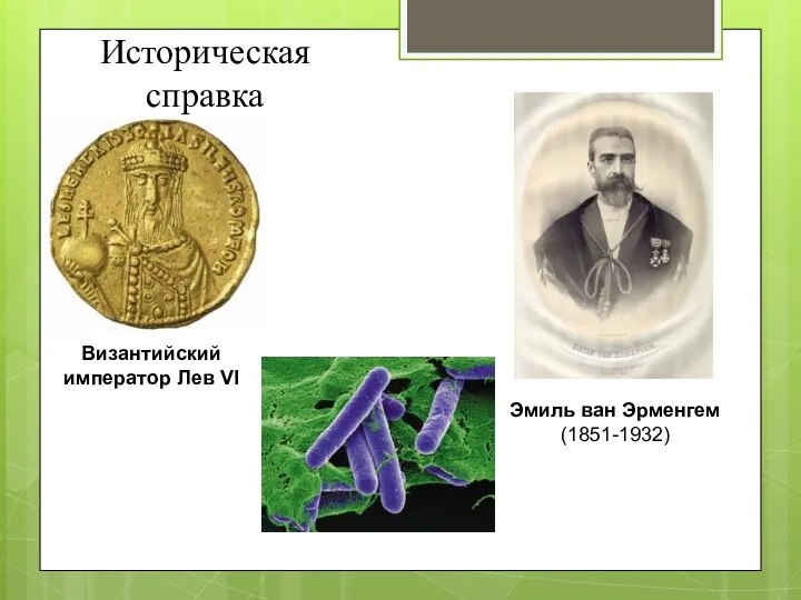 Историческая справка Византийский император Лев VI Эмиль ван Эрменгем (1851-1932)