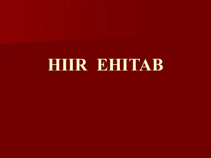 HIIR EHITAB