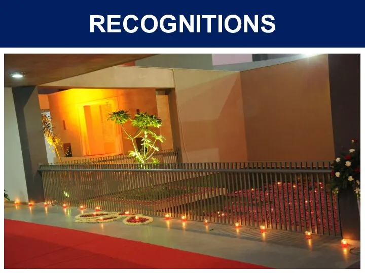 RECOGNITIONS