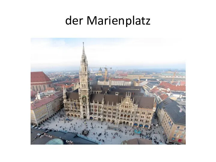 der Marienplatz