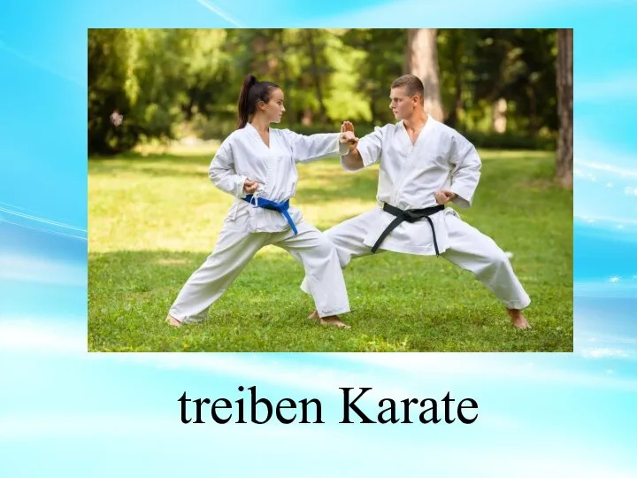 treiben Karate