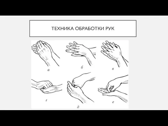 ТЕХНИКА ОБРАБОТКИ РУК