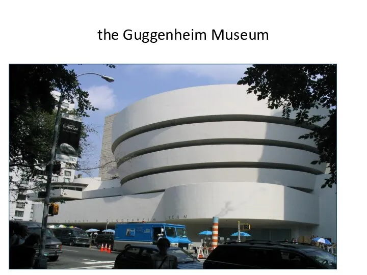 the Guggenheim Museum