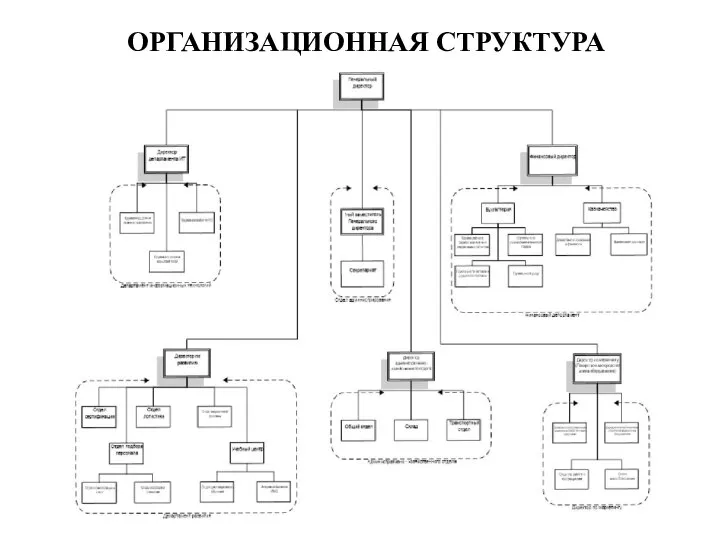 ОРГАНИЗАЦИОННАЯ СТРУКТУРА .