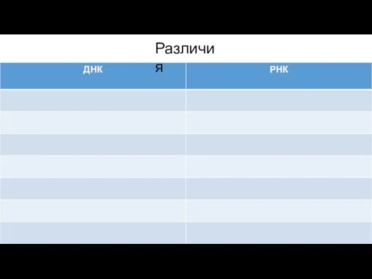 Различия