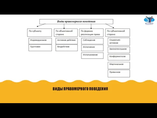 ВИДЫ ПРАВОМЕРНОГО ПОВЕДЕНИЯ
