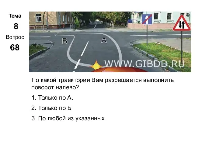 Тема 8 Вопрос 68 Метар. Панченко По какой траектории Вам разрешается выполнить