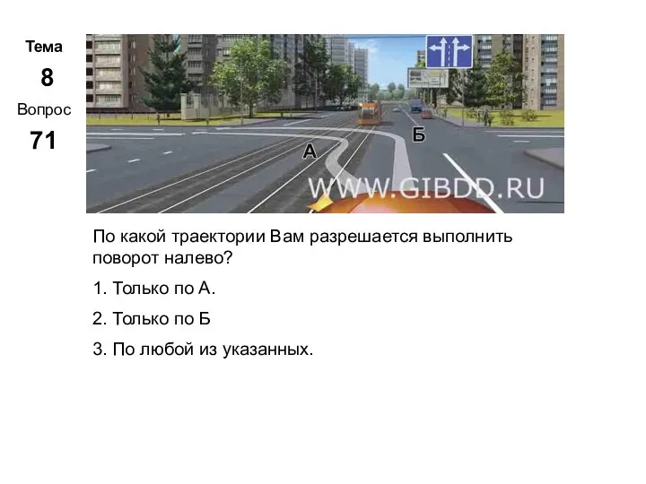 Тема 8 Вопрос 71 Метар. Панченко По какой траектории Вам разрешается выполнить