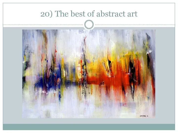 20) The best of abstract art