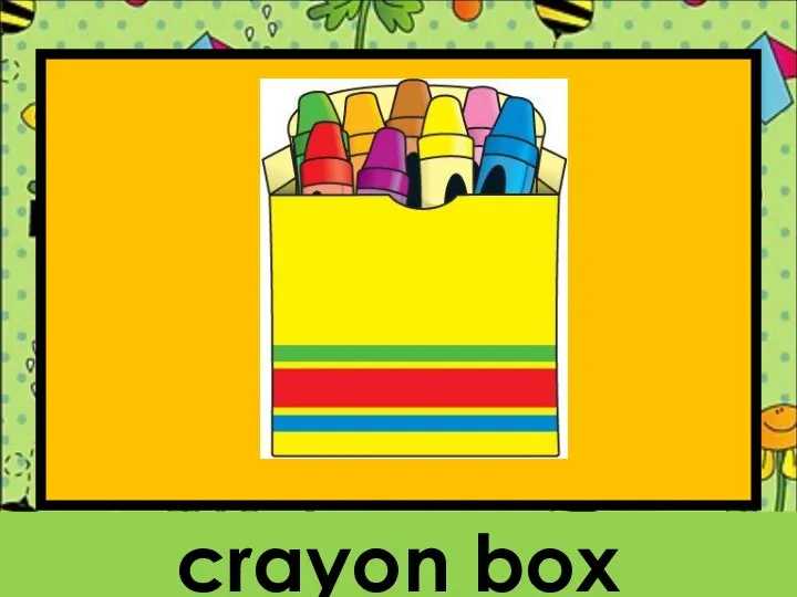 crayon box