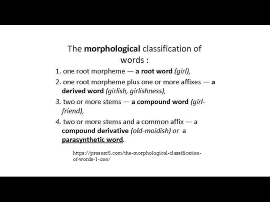 https://present5.com/the-morphological-classification-of-words-1-one/