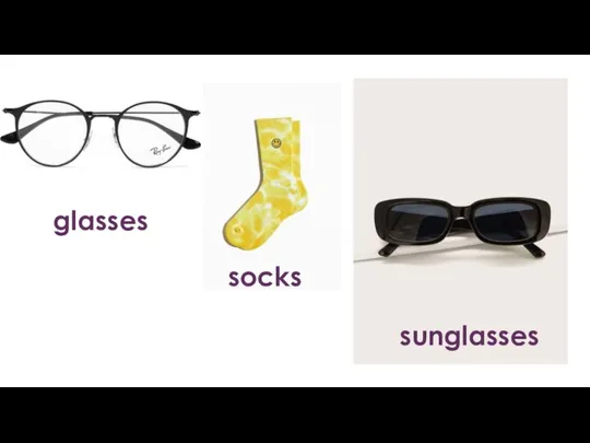 glasses sunglasses socks