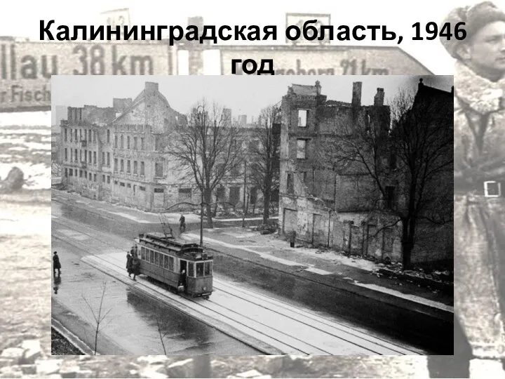 Калининградская область, 1946 год