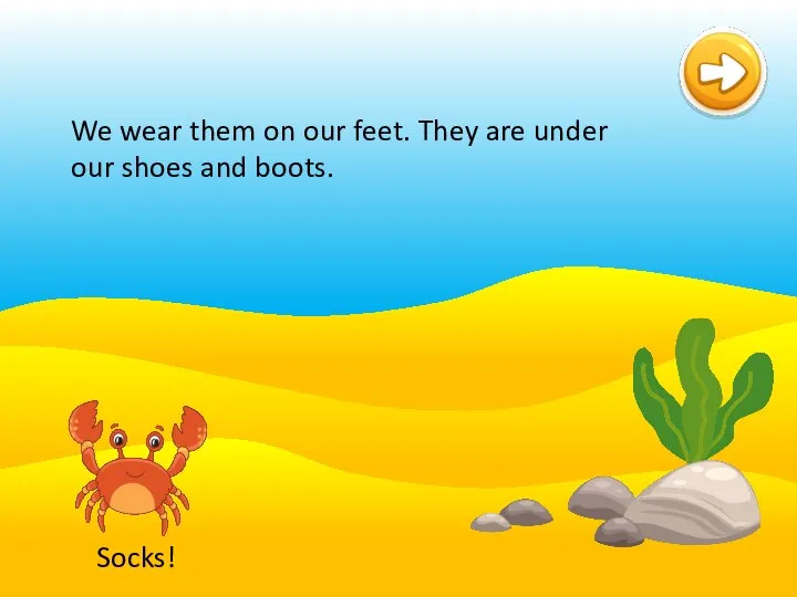 skirt trousers socks Socks! We wear them on our feet. They are