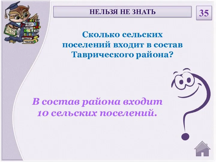 В состав района входит 10 сельских поселений. Сколько сельских поселений входит в