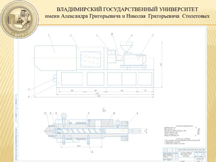 ВЛАДИМИРСКИЙ ГОСУДАРСТВЕННЫЙ УНИВЕРСИТЕТ имени Александра Григорьевича и Николая Григорьевича Столетовых