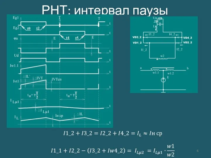 РНТ: интервал паузы