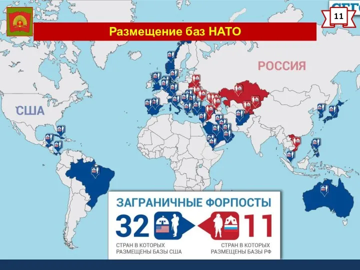 Размещение баз НАТО 11