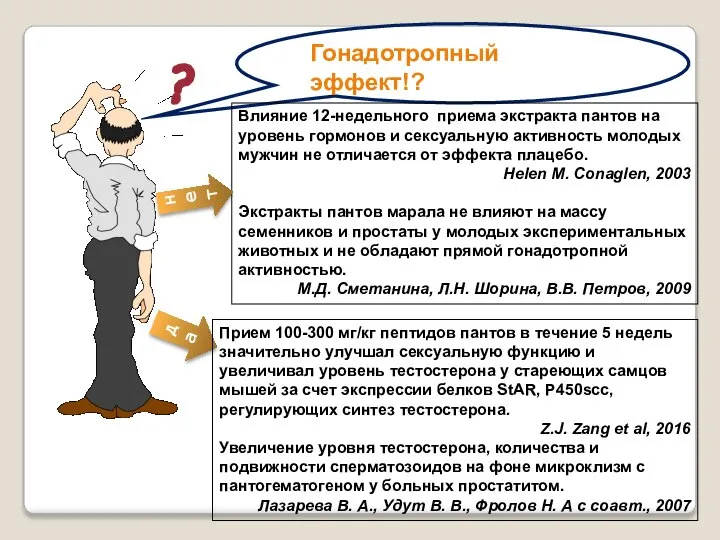 Гонадотропный эффект!? Влияние 12-недельного приема экстракта пантов на уровень гормонов и сексуальную