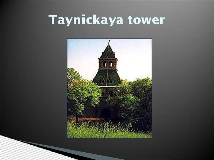 Taynickaya tower