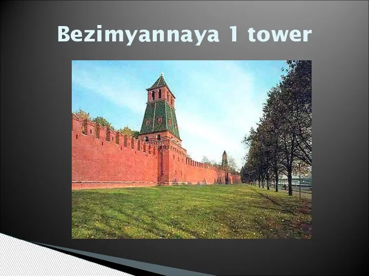 Bezimyannaya 1 tower