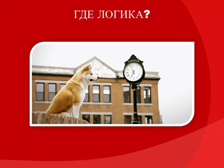 ГДЕ ЛОГИКА?